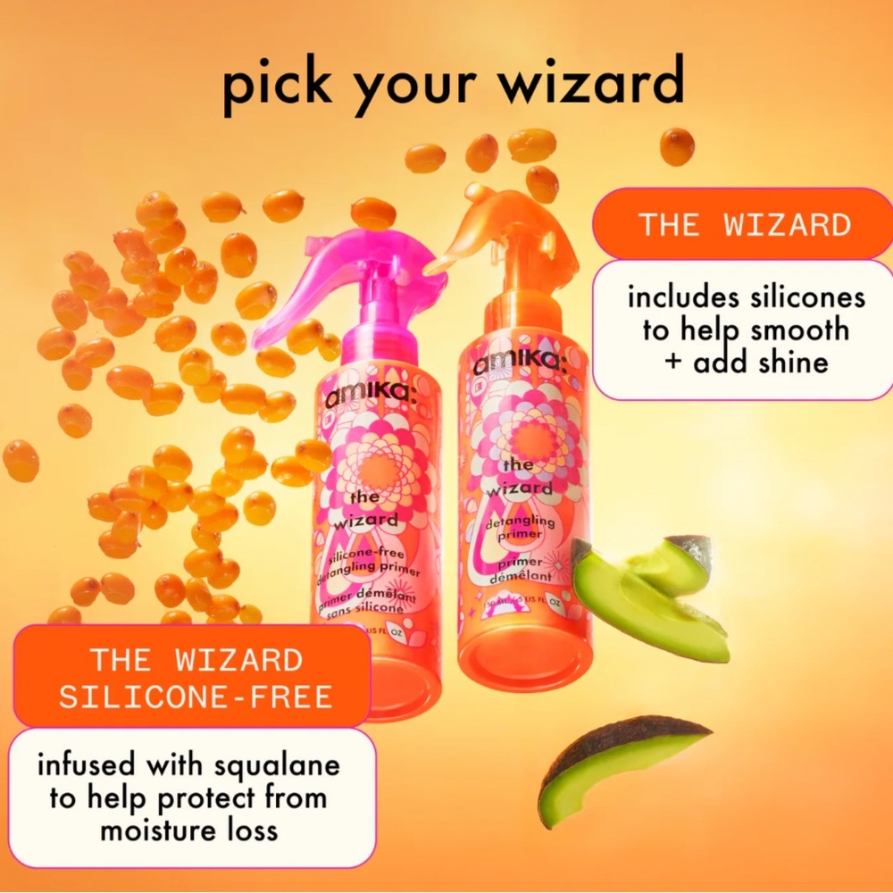 amika the wizard detangling primer mini 1oz BRAND NEW - Picture 3 of 8